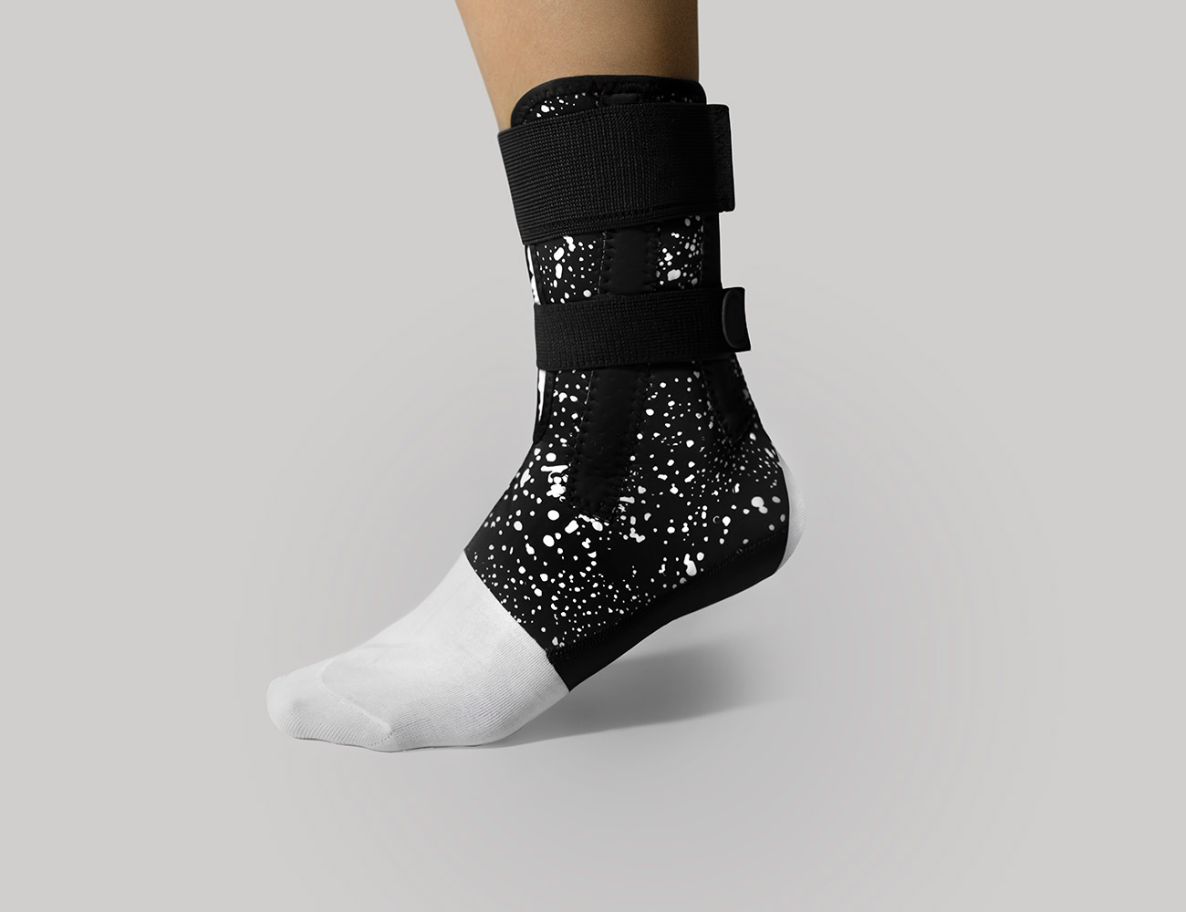 Top Ankle Support With 4 Flexible Side Stays
