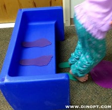 kid jumping down